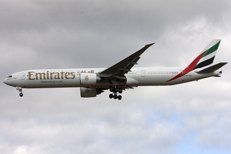 Emirates, A6-ECL, Boeing, B777-36N-ER, 29.03.2009, CDG, Paris-Charles de Gaulle, France

