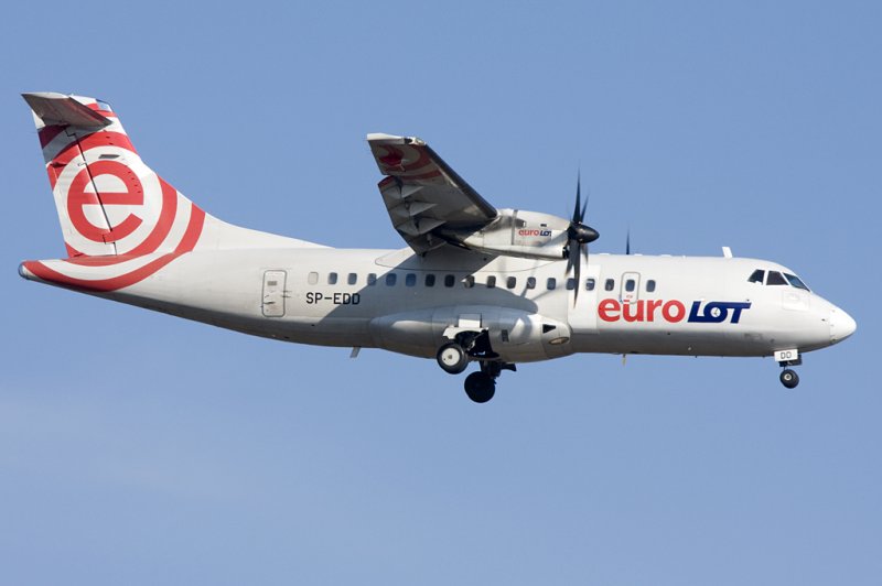 Euro Lot, SP-EDD, Arospatiale, ATR-42, 21.03.2009, FRA, Frankfurt, Germany 

