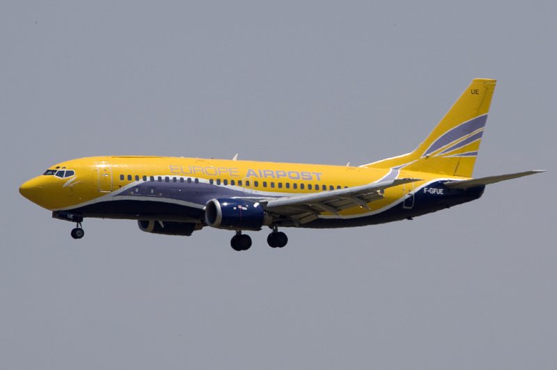 Europe Airpost, F-GFUE, Boeing, B737-353QC, 17.06.2009, TLS, Toulouse, France 


