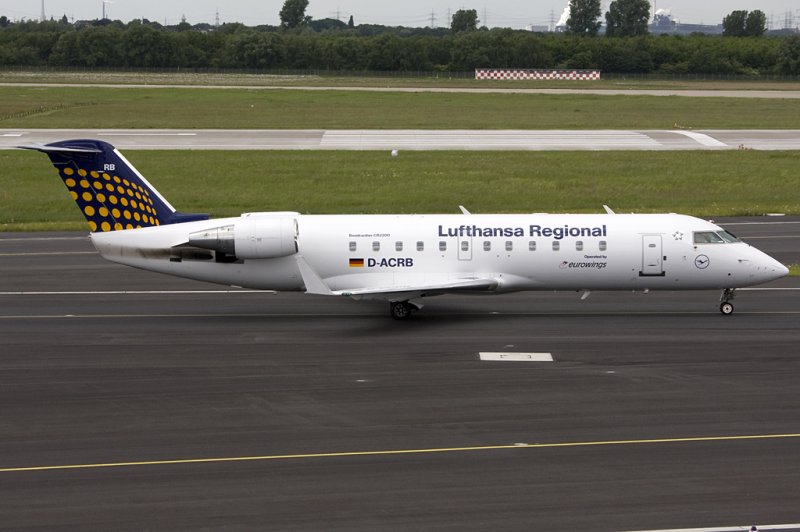 Eurowings, D-ACRB, Bombardier, CRJ200, 18.05.2009, DUS, Dsseldorf, Germany 

