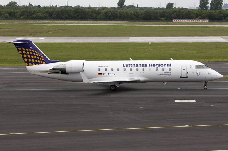 Eurowings, D-ACRK, Bombardier, CRJ200, 18.05.2009, DUS, Dsseldorf, Germany 

