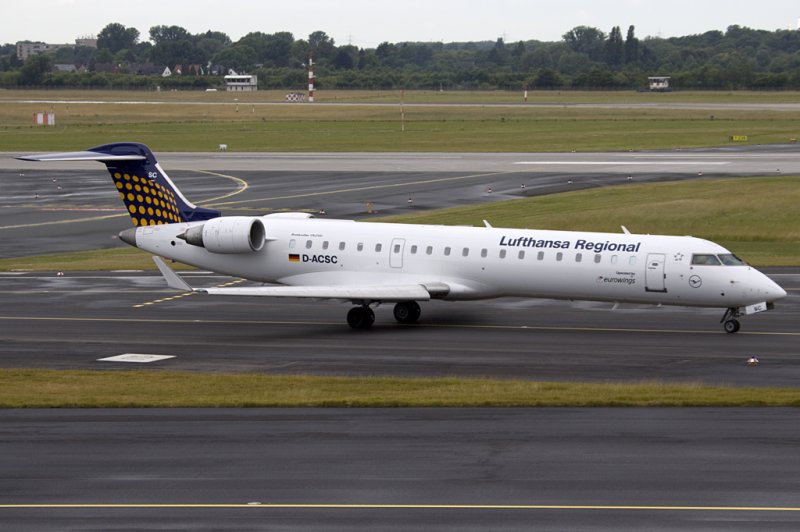 Eurowings, D-ACSC, Bombardier, CRJ-700, 07.06.2009, DUS, Dsseldorf, Germany 



