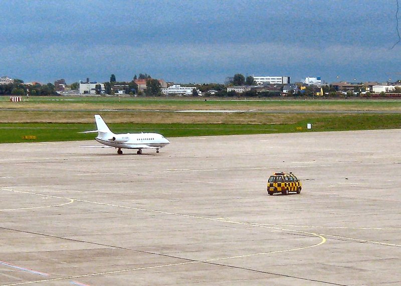 Flughafen Berlin-Tempelhof im Herbst 2007