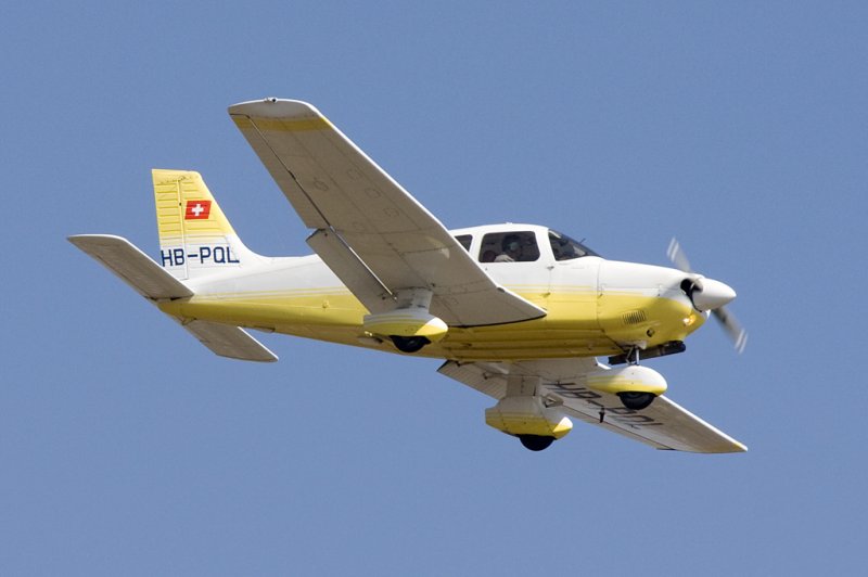 Flugschule Basel, HB-PQL, Piper, PA28-161, 22.03.2009, BSL, Basel, Switzerland 