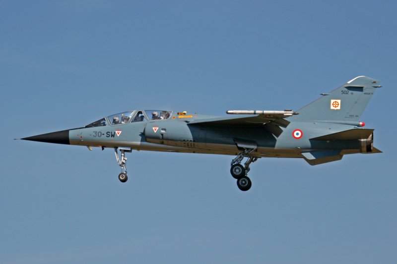 France - Air Force, 502 (30-SW), Dassault, Mirage F1B, 19.04.2007, LFSC, Colmar - Meyenheim, France 
