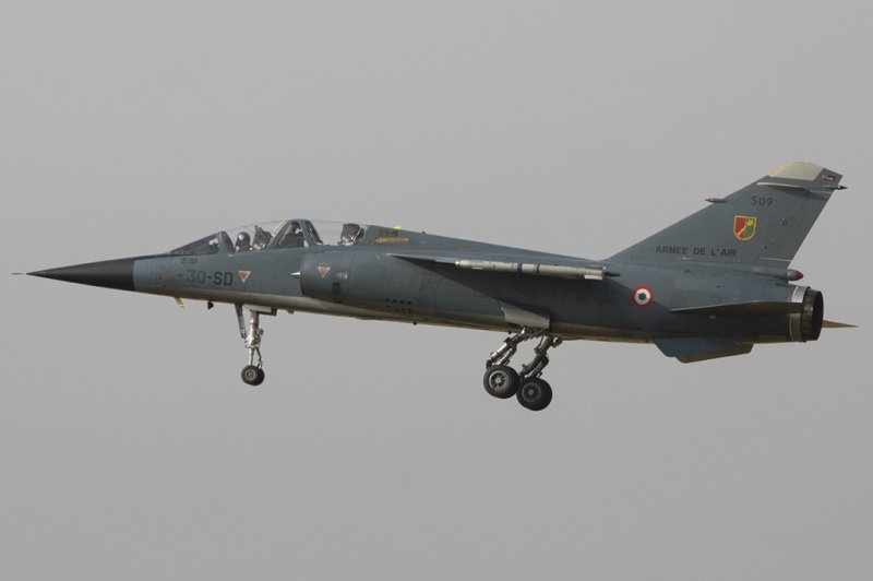 France - Air Force, 509 (30-SD), Dassault, Mirage F1B, 29.10.2007, LFSC, Colmar - Meyenheim, France 
