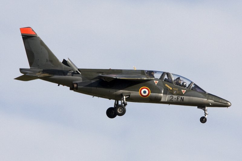 France - Air Force, E116 (2-FN), Dassault-Dornier, Alpha Jet A, 03.11.2008, LFSD, Dijon - Longvic, France
