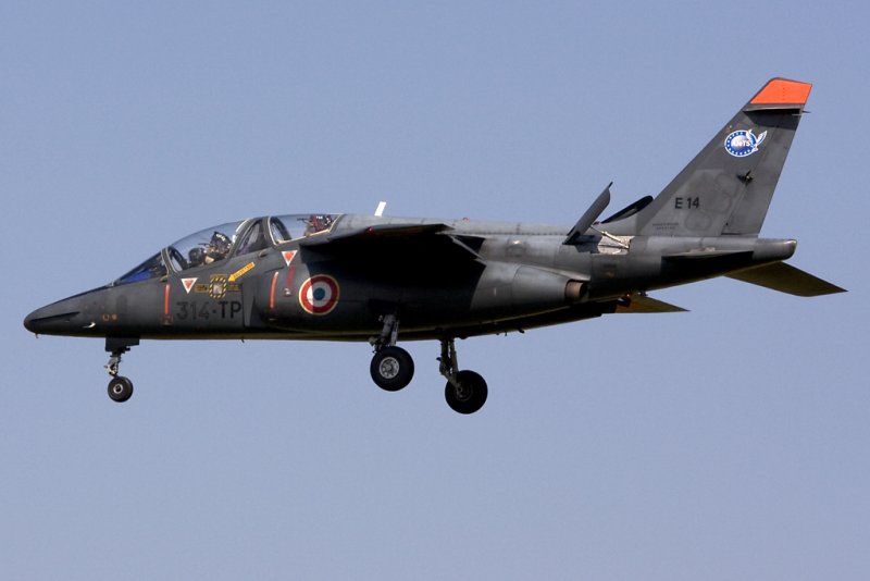 France - Air Force, E14 (314-TP), Dassault-Dornier, Alpha Jet A, 26.06.2008, LFSC, Colmar - Meyenheim, France 
 