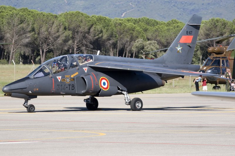France - Air Force, E67 (314-TP), Dassault-Dornier, Alpha Jet A, 23.06.2007, LFMC, Le Luc - Le Cannet, France  
 