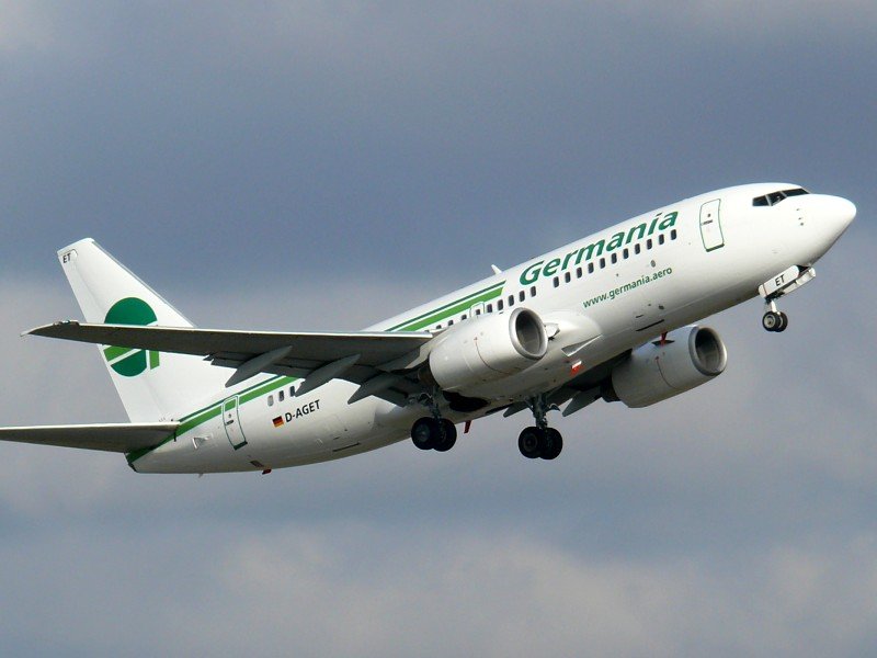 Germania 737 D-AGET Berlin TXL 19.04.2008