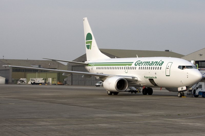 Germania, D-AGER, Boeing, B737-75B, 12.04.2009, LHA, Lahr, Germany

