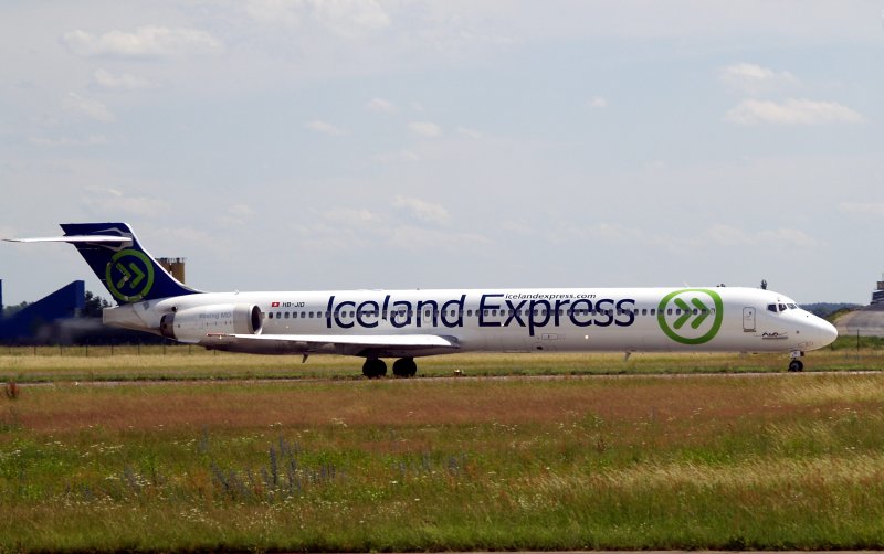 Hb-JID, Iceland Express (Hello)
McDonnell Douglas MD-90-30
SXF