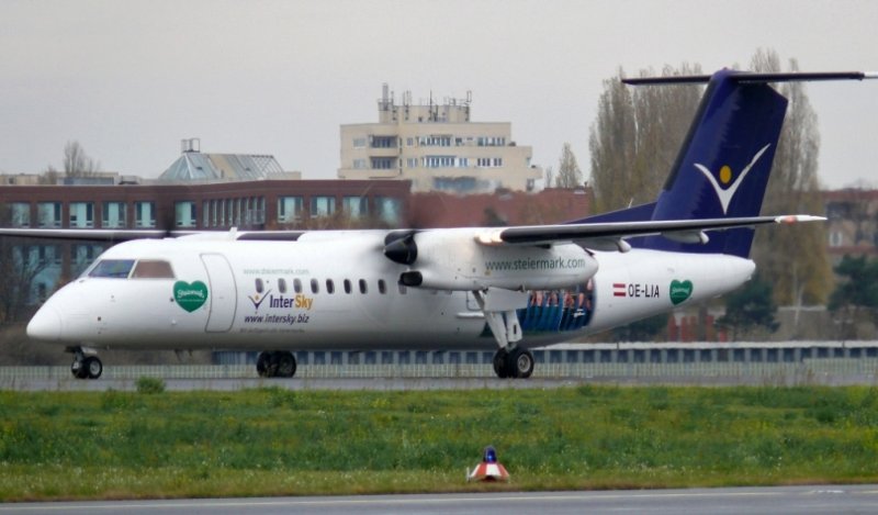 Intersky Dash8Q3 OE-LIA Berlin TXL November 2008