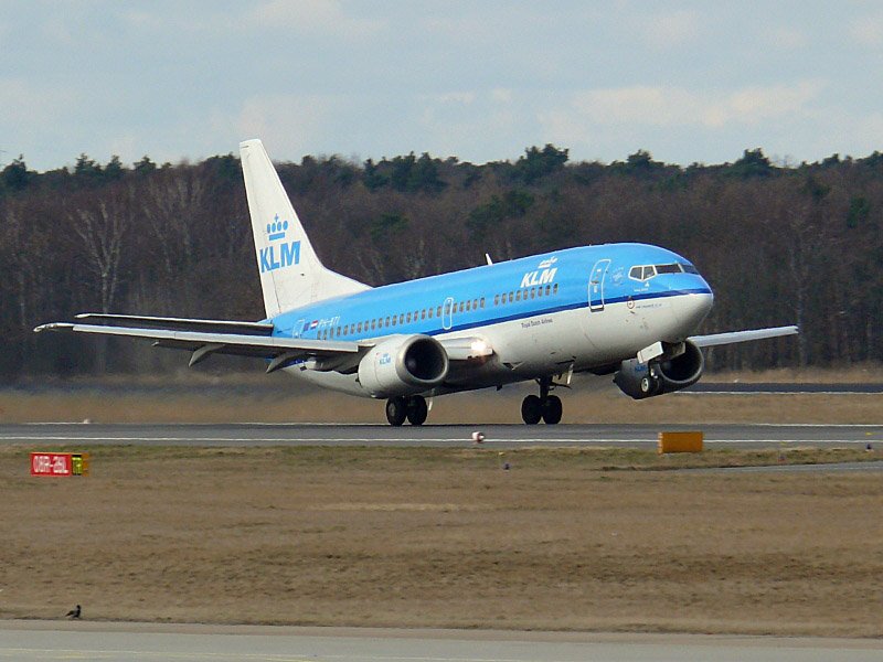 KLM 733 PH-BTI Berlin TXL 16.02.2008