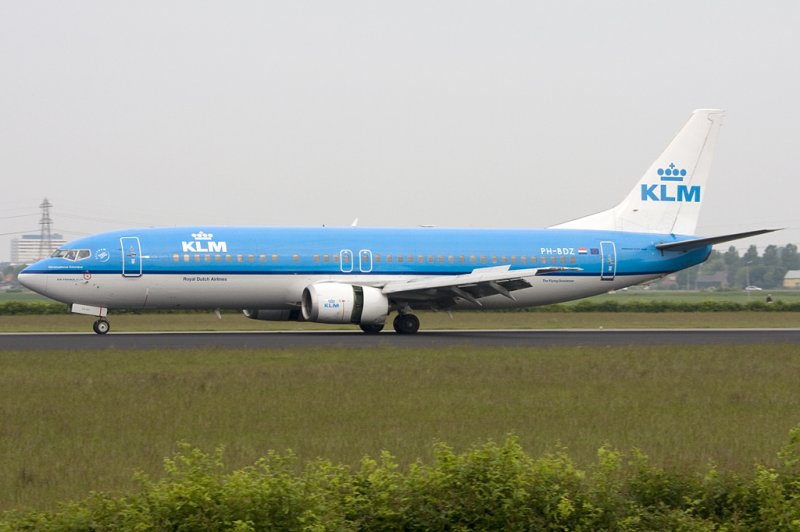 KLM, PH-BDZ, Boeing, B737-406, 21.05.2009, AMS, Amsterdam, Netherlands 

