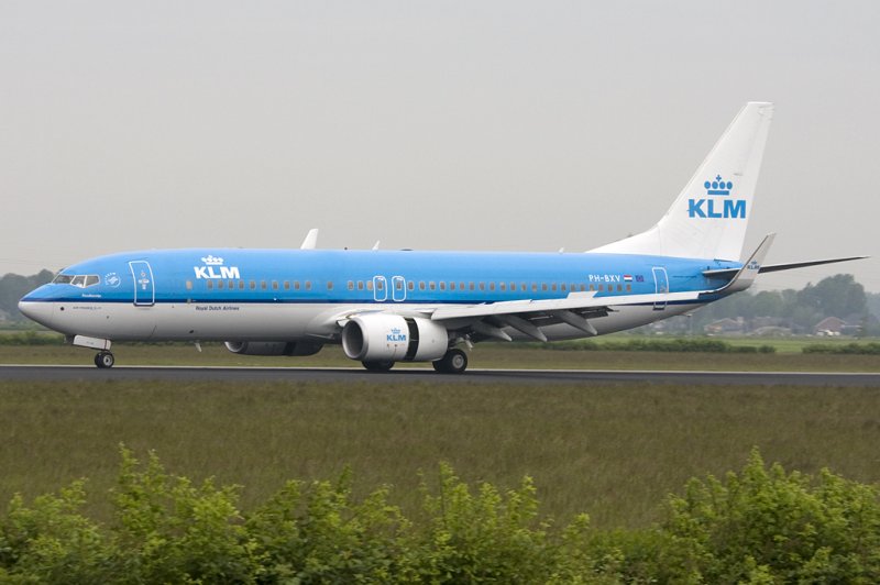 KLM, PH-BXV, Boeing, B737-8K2, 21.05.2009, AMS, Amsterdam, Netherlands 

