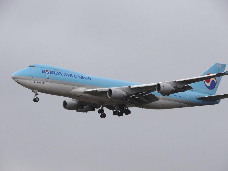Korean Air Cargo. HL-7403. Flughafen Frankfurt/Main. 28.03.2009.