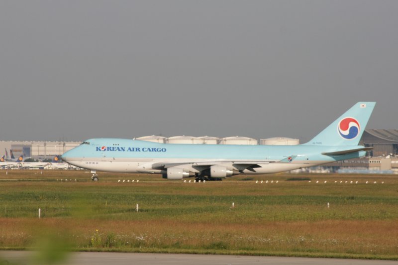 Korean Air Cargo HL 7605 Biong 747-400.
Juni 2009
