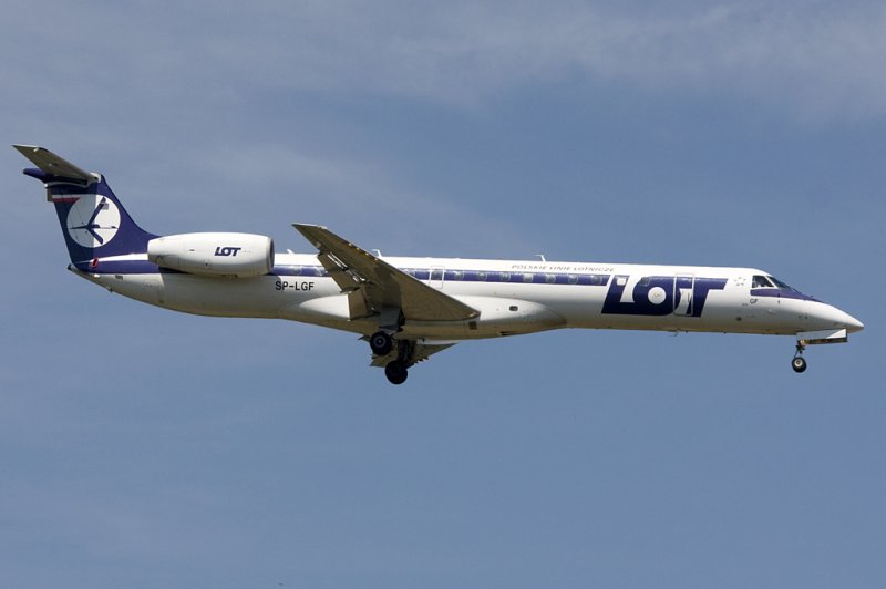 LOT, SP-LGF, Embraer, ERJ-145, 23.05.2009, FRA, Frankfurt, Germany 

