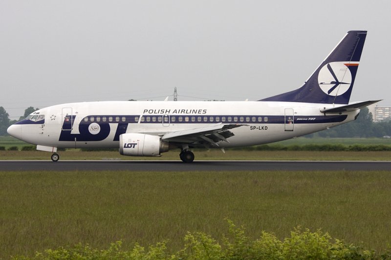 LOT, SP-LKD, Boeing, B737-55D, 21.05.2009, AMS, Amsterdam, Netherlands 

