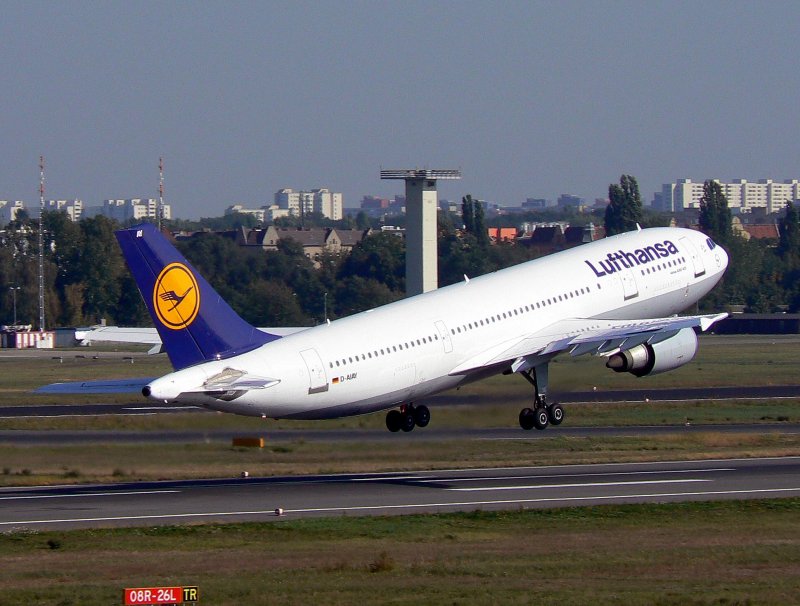 Lufthansa A 300B4-605R D-AIAY am 23.09.2006 auf dem Flughafen Berlin-Tegel