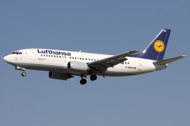 Lufthansa, D-ABER, Boeing, B737-330, 21.03.2009, FRA, Frankfurt, Germany 

