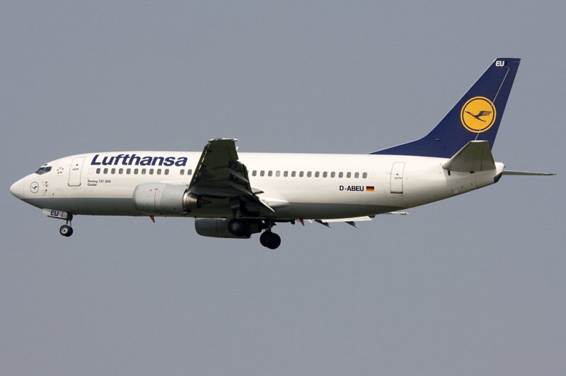 Lufthansa, D-ABEU, Boeing, B737-330, 01.05.2009, FRA, Frankfurt, Germany 

