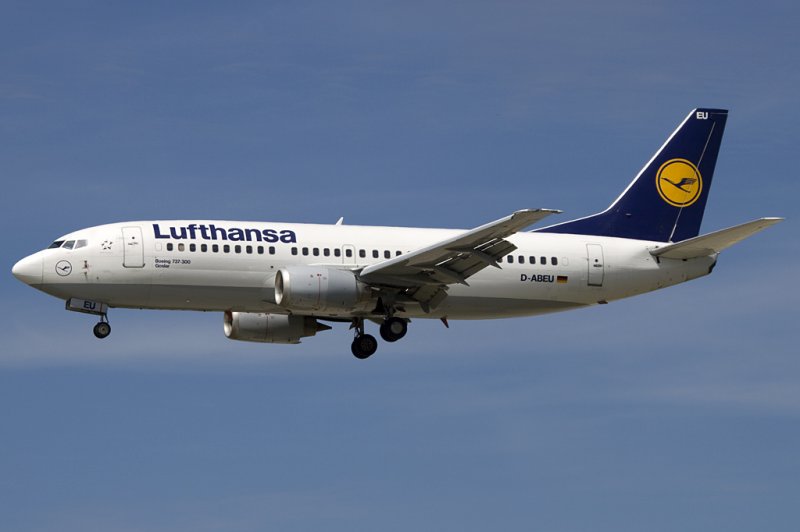 Lufthansa, D-ABEU, Boeing, B737-330, 21.07.2009, FRA, Frankfurt, Germany 

