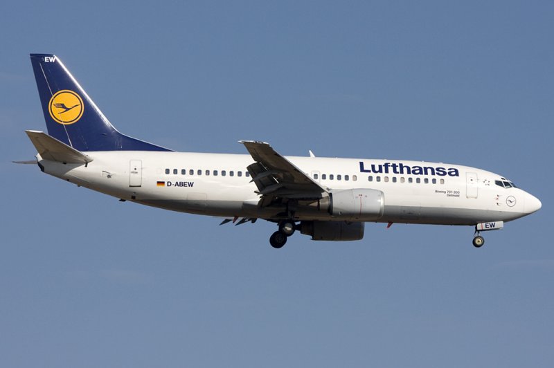 Lufthansa, D-ABEW, Boeing, B737-330, 21.03.2009, FRA, Frankfurt, Germany 

