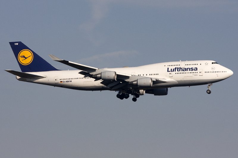 Lufthansa, D-ABVW, Boeing, B747-430, 21.03.2009, FRA, Frankfurt, Germany 

