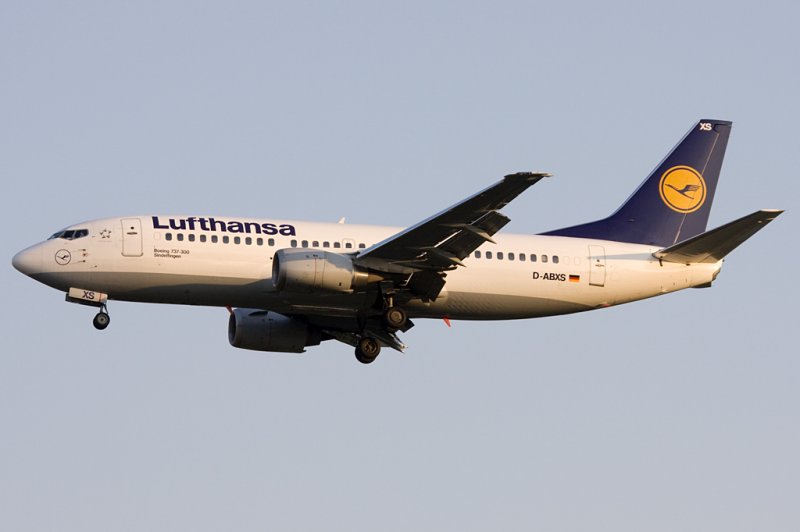 Lufthansa, D-ABXS, Boeing, B737-330, 21.04.2009, FRA, Frankfurt, Germany 
