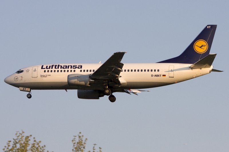 Lufthansa, D-ABXT, Boeing, B737-330, 21.04.2009, FRA, Frankfurt, Germany 

