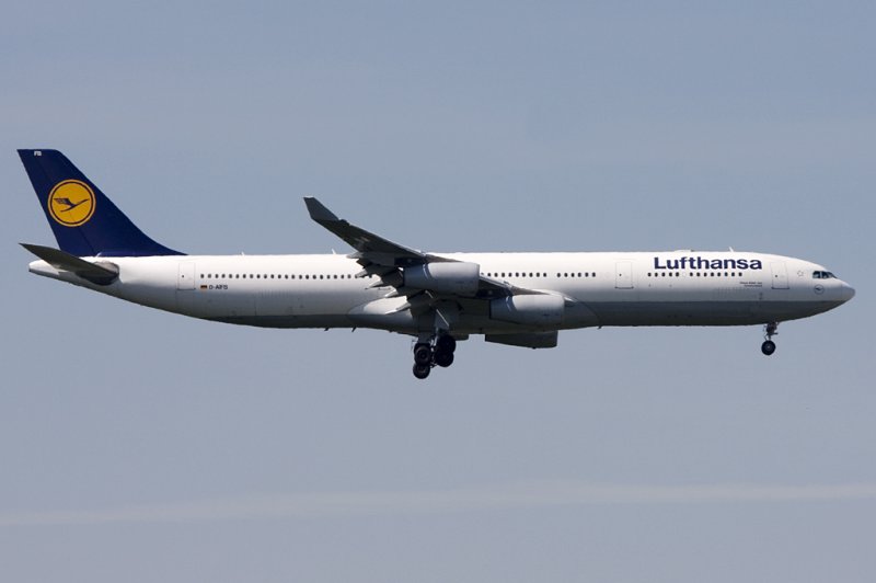 Lufthansa, D-AIFB, Airbus, A340-313, 23.05.2009, FRA, Frankfurt, Germany 

