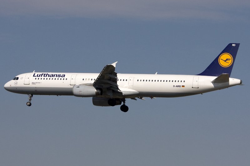 Lufthansa, D-AIRD, Airbus, A321-131, 21.03.2009, FRA, Frankfurt, Germany 

