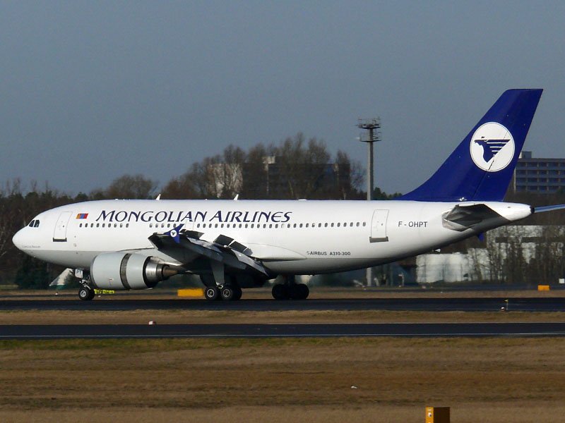 MIAT ( Mongolian Airlines ) A310-300 F-OHPT in Berlin TXL am 03.02.2008
