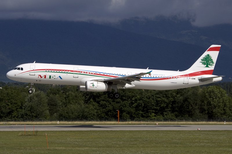 Middle East Airlines, F-ORMI, Airbus, A321-231, 19.07.2009, GVA, Geneve, Switzerland 

