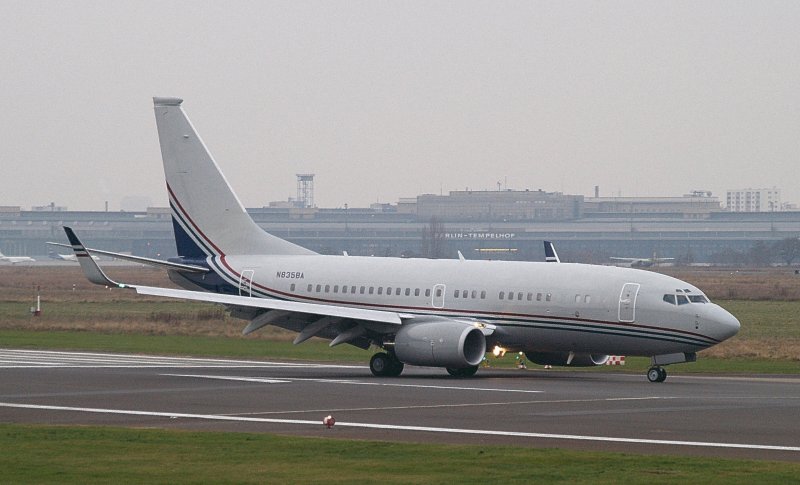 N835BA, privat
Boeing 737-7BC BBJ
THF
