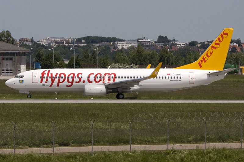 Pegasus Airlines, TC-AAI, Boeing, B737-82R, 03.06.2009, STR, Stuttgart, Germany 

