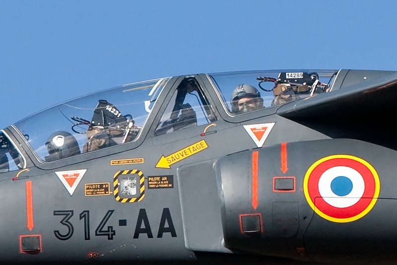 Piloten Alpha Jet,314-AA/Air Force-France/in ETSN/Neuburg/Germany.