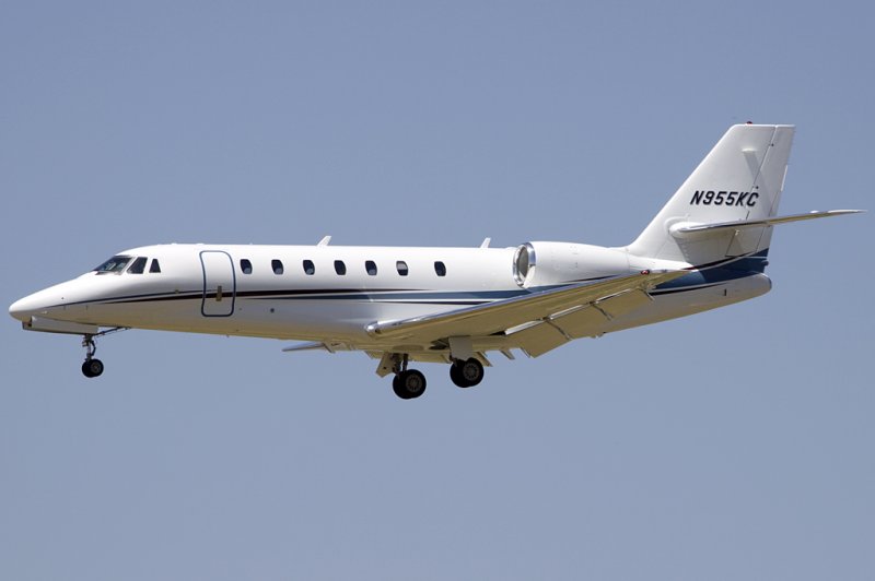 Private, N955KC, Cessna, 680 Citation Sovereign, 13.06.2009, BCN, Barcelona, Spain 
