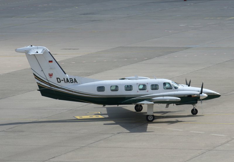 Private Piper PA-42-720 Cheyenne IIIA D-IABA am 26.07.2009 auf dem Flughafen Berlin-Tegel