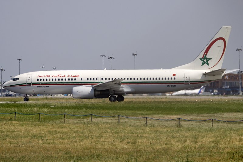 Royal Air Maroc, CN-ROH, Boeing, B737-7B6, 17.06.2009, TLS, Toulouse, France 

