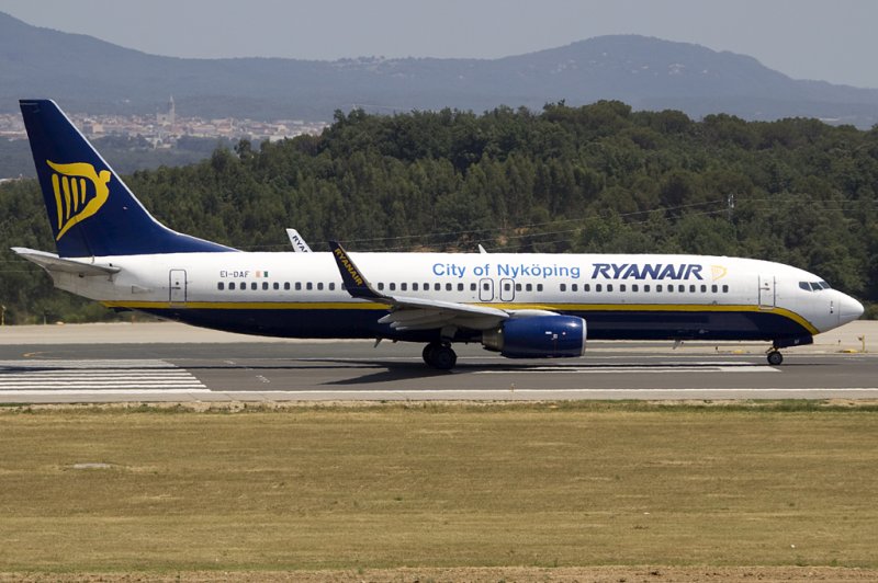 Ryanair, EI-DAF, Boeing, B737-8AS, 17.06.2009, GRO, Girona, Spain 

