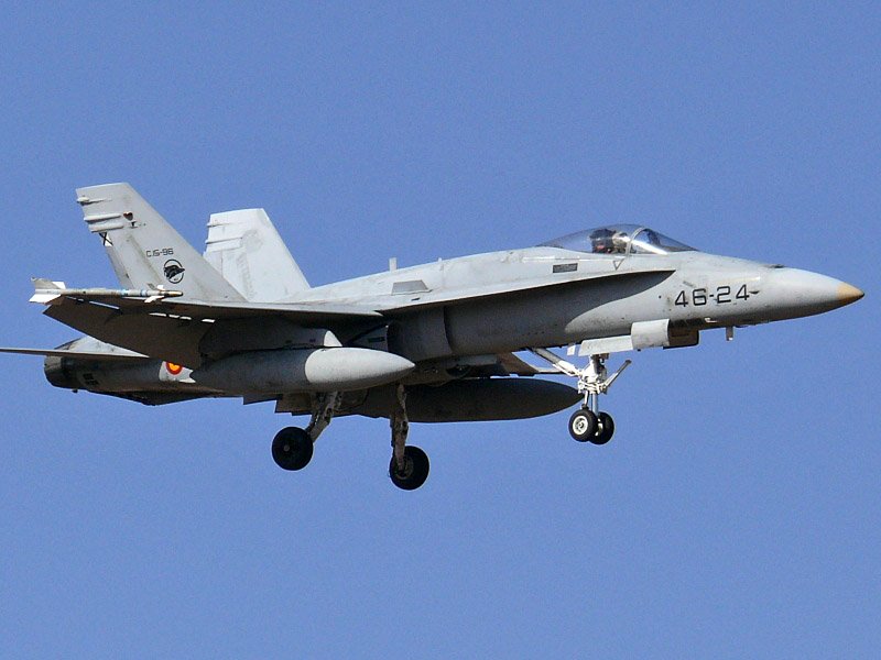 Spain Air Force Mc Donnell C 15 Hornet Airport Gran Canaria (LPA) Oktober 2007