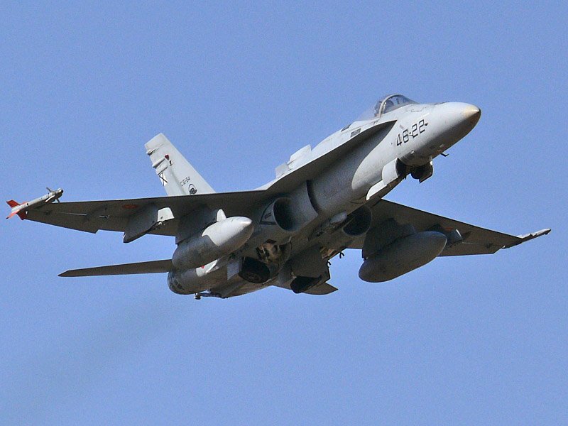 Spain Air Force Mc Donnell C 15 Hornet Airport Gran Canaria (LPA) Oktober 2007