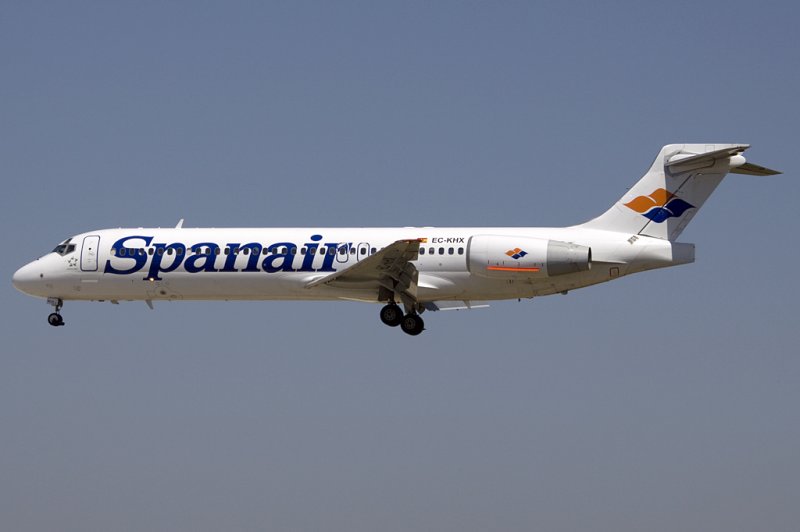 Spanair, EC-KHX, Boeing, B717-2K9, 13.06.2009, BCN, Barcelona, Spain 

