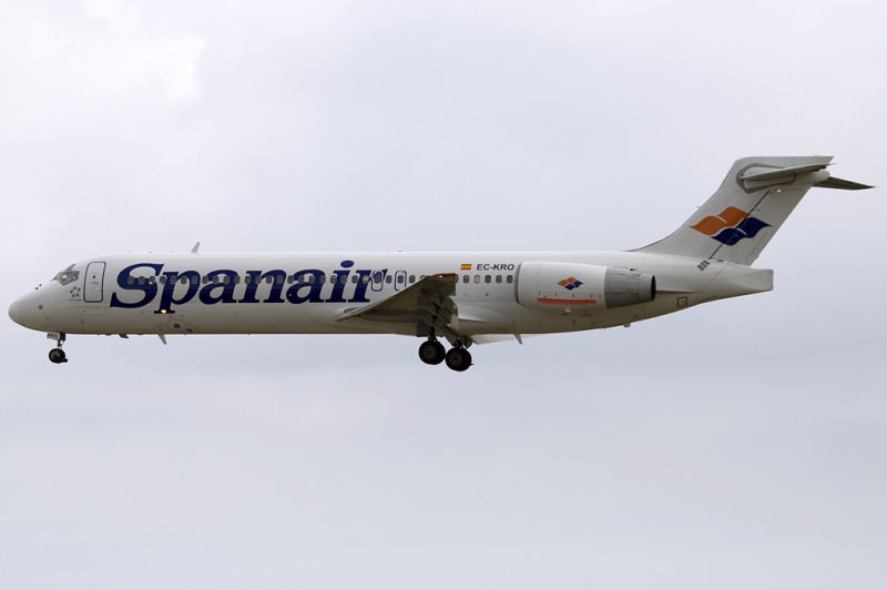 Spanair, EC-KNE, Boeing, B717-23S, 21.06.2009, BCN, Barcelona, Spain 

