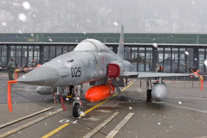 Swiss - Air Force, J-3025, Northrop, F-5E Tiger II; 24.03.2007, LSMM, Meiringen, Switzerland