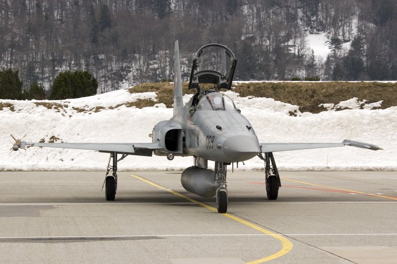 Swiss - Air Force, J-3069, Northrop, F-5E Tiger II; 24.03.2007, LSMM, Meiringen, Switzerland