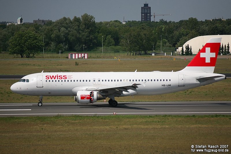 Swiss HB-IJM / Berlin TXL